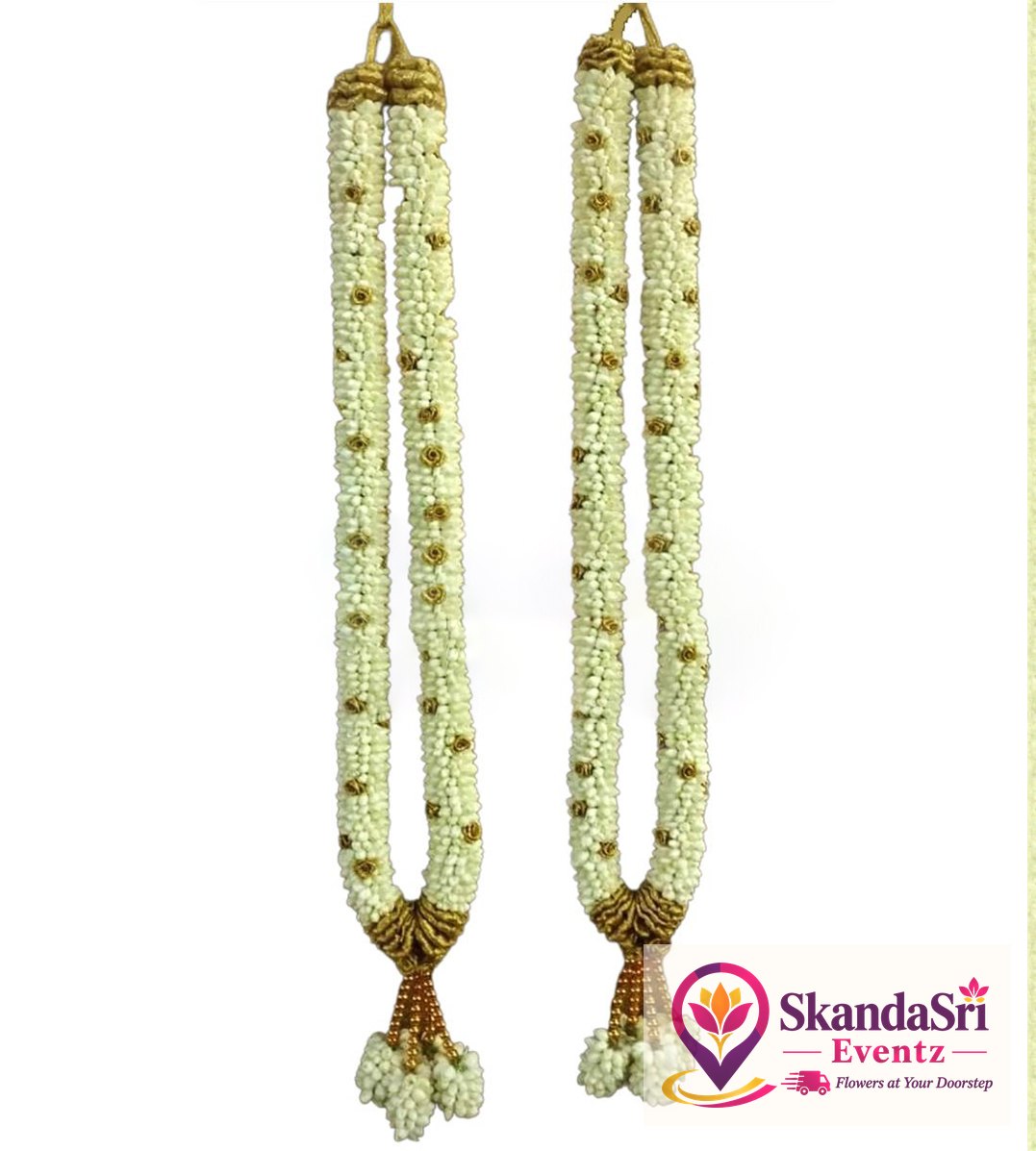Jasmine with Gold Garland - GL019